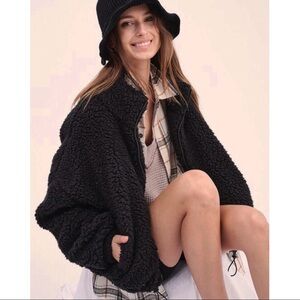 🐻 Oversized Teddy Zip Up Jacket 🐻